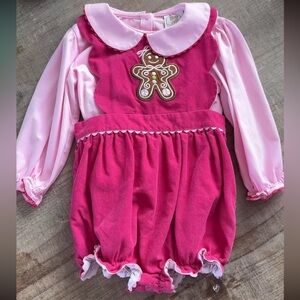 Little Bear Smocks Gingerbread bubble